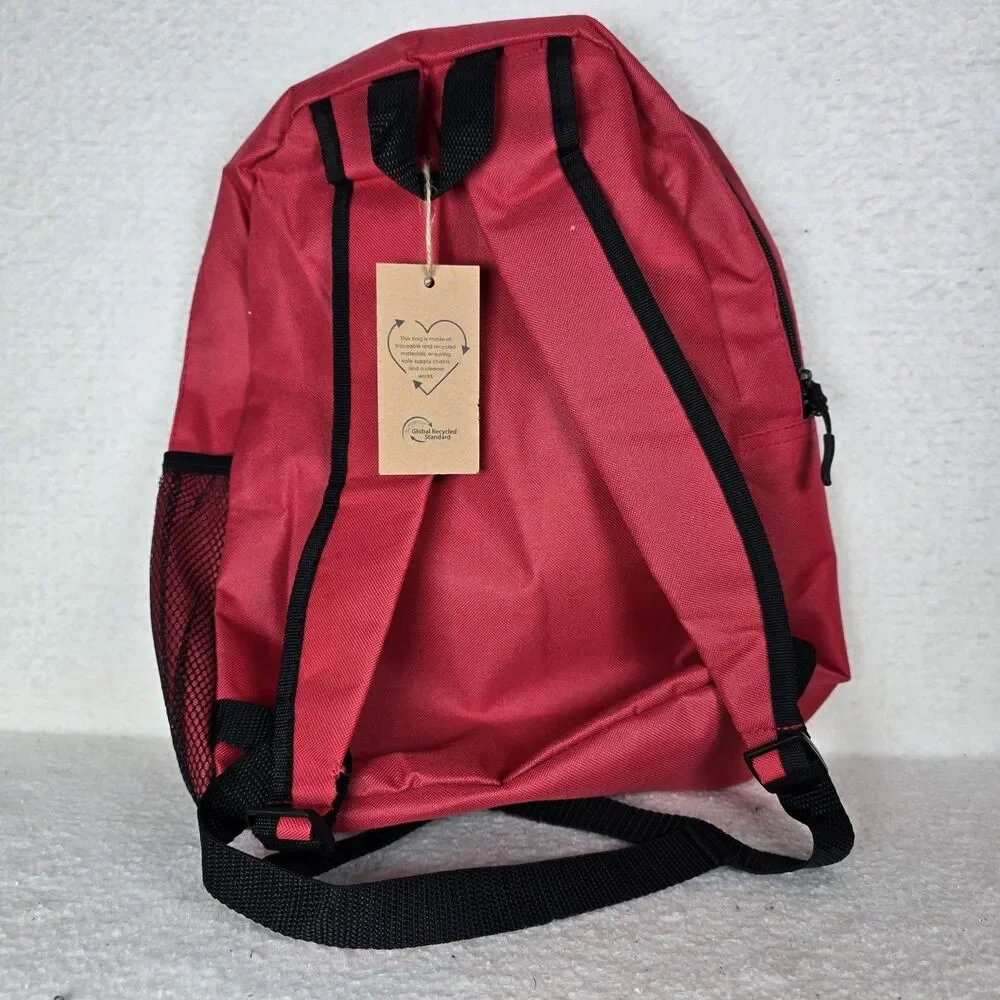 Unique Red Terry Town Cook Out Branded Merch Backpack NWT
